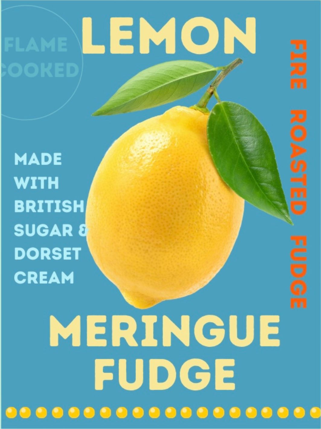 Lemon Meringue Fire Roasted Luxury Fudge